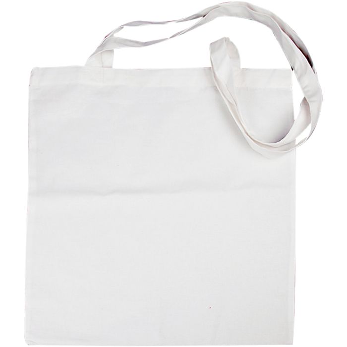 Tote Bag, size 38x42 cm, 130 g, white, 1 pc
