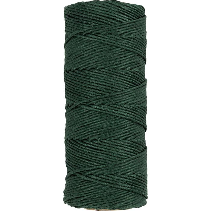 Bamboo Cord, thickness 1 mm, green, 65 m/ 1 roll
