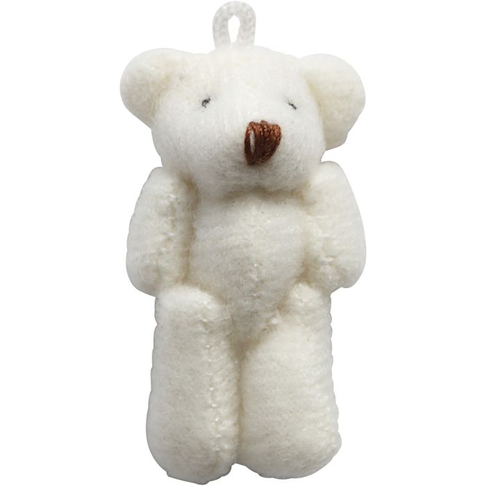 Mini Teddys, size 4x2,5 cm, 6 pc/ 1 pack