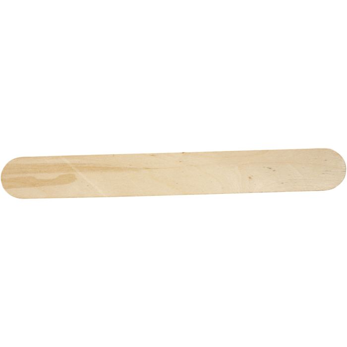 Ice lolly sticks, L: 20 cm, W: 25 mm, natural, 15 pc/ 1 pack