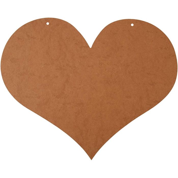 Heart, size 50x40 cm, thickness 5 mm, 1 pc
