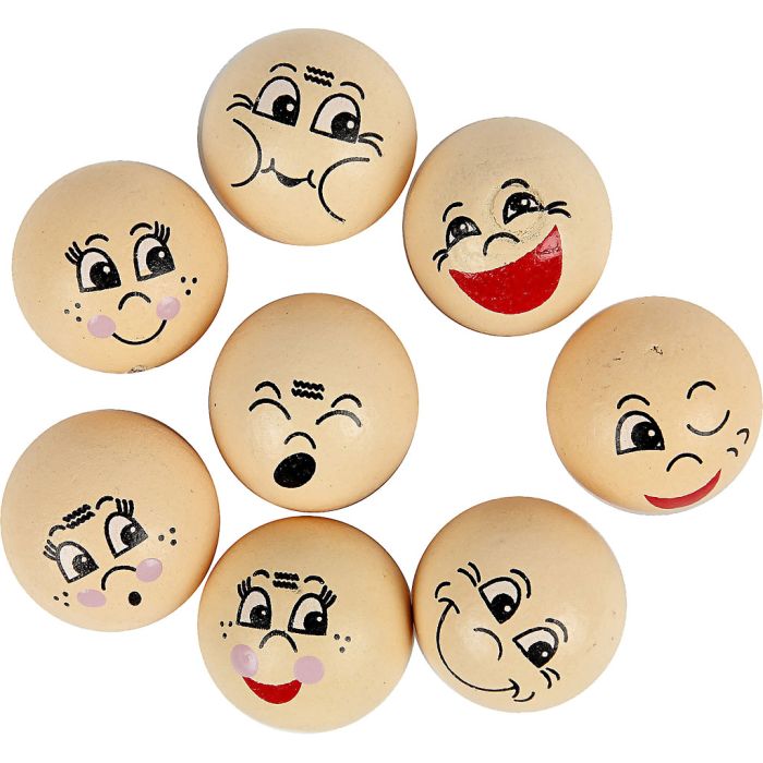 Heads, dia. 20 mm, light beige, 16 pc/ 1 pack