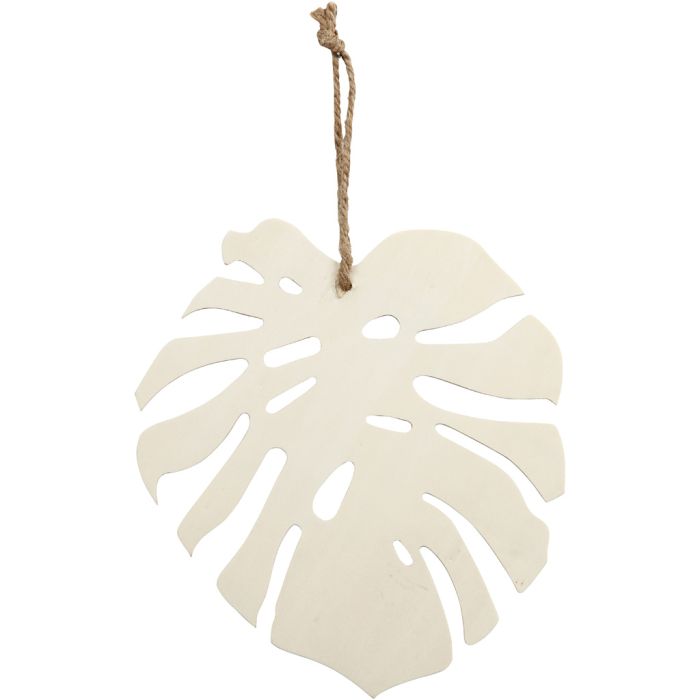 Leaf, H: 20 cm, D. 3 mm, W: 19 cm, 1 pc