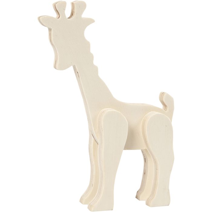 Animal Figure, Giraffe, H: 19 cm, W: 14 cm, 1 pc