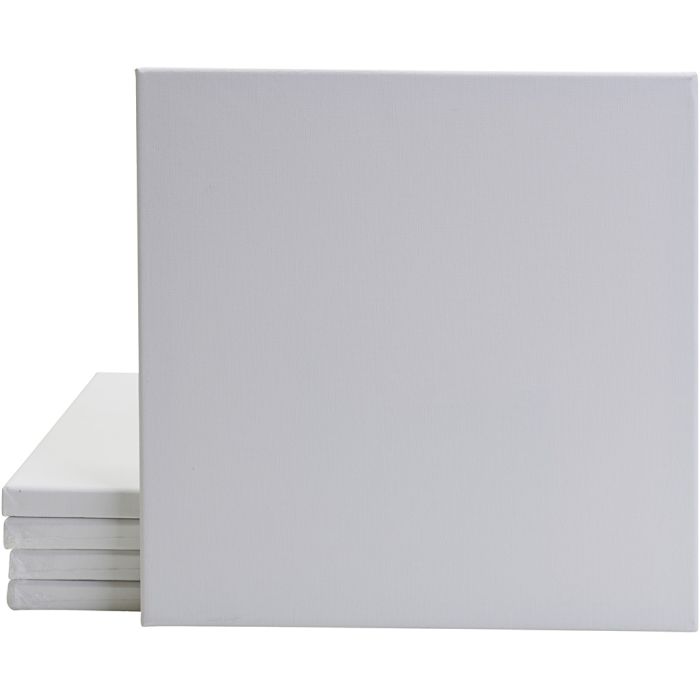 Painting canvases, size 8x8x0,8 cm, 280 g, 20 pc/ 1 pack