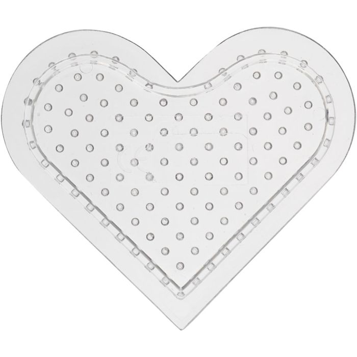 Peg Boards, small heart, size 7 cm, medium, 10 pc/ 1 pack