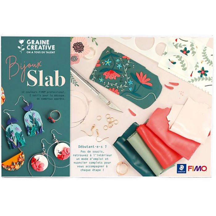 DIY Fimo Paste Box - Slab Jewellery, 1 pack