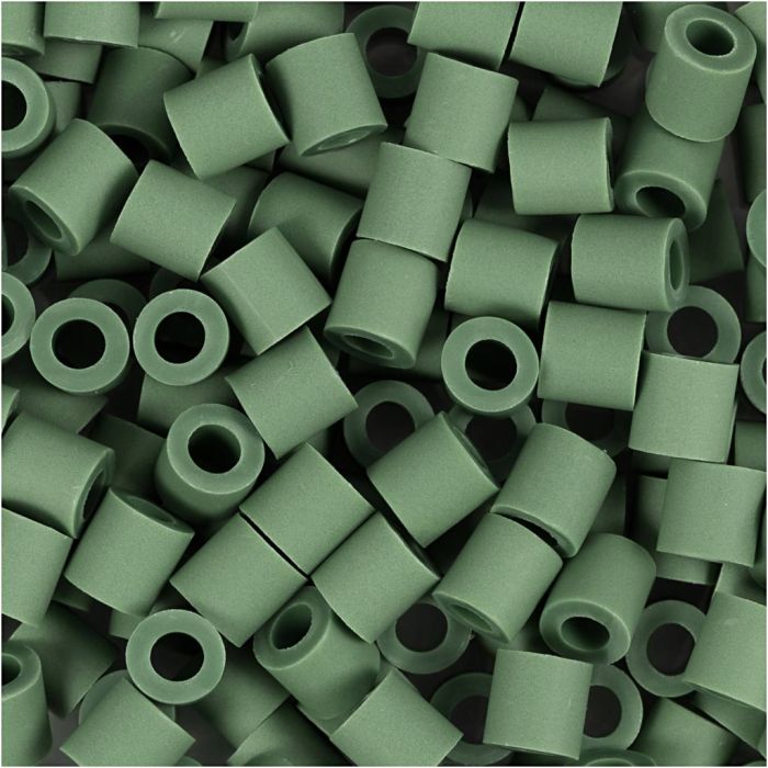 NABBI BioBeads, size 5x5 mm, hole size 2,5 mm, medium, dark green, 1000 pc/ 1 pack