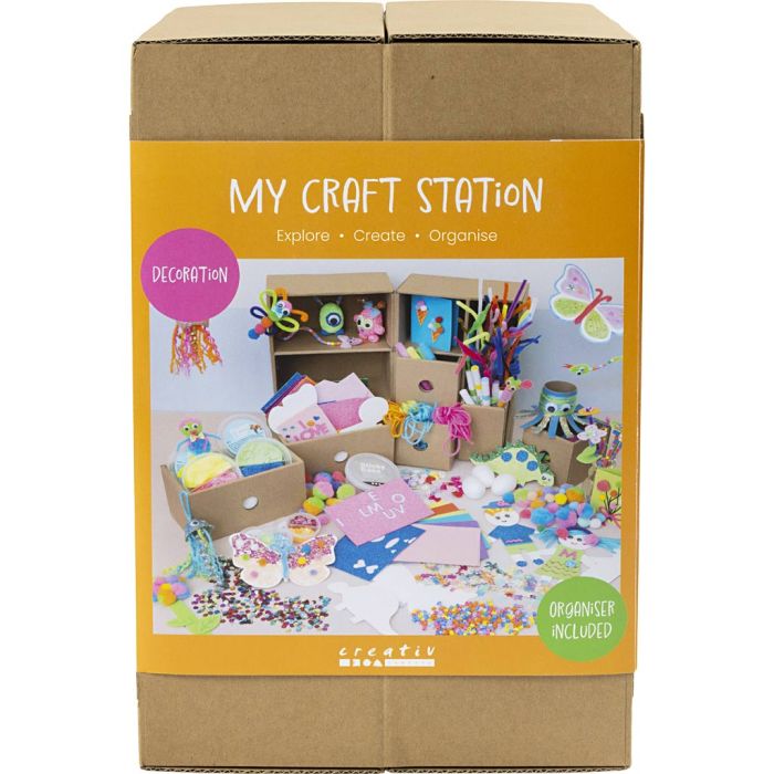 My Craft Station Decoration, assorted colours, 1 pack