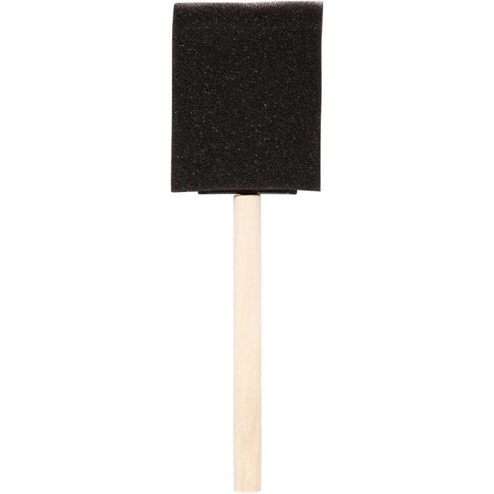 Foam Brushes, W: 50 mm, 10pc/ 1 pack
