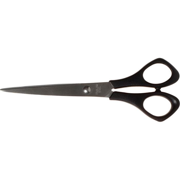 School Scissors, L: 16 cm, pointed, right, 1 pc