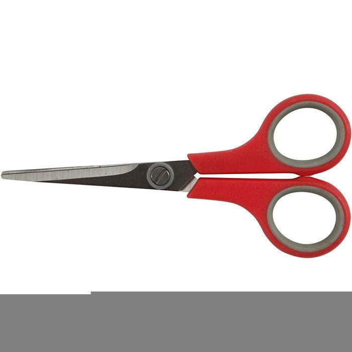 Kids Scissors, L: 14 cm, Both Left and Right, 12 pc/ 1 pack