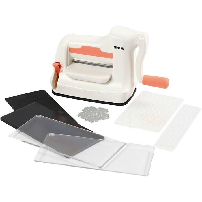 Starter kit - Die Cut and Embossing Machine, A7, sheet 74x105 mm, 1 set