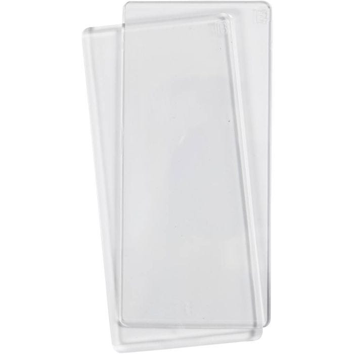 Cutting plate for Die Cut and Embossing Machine, size 7,5x15,5 cm, 2 pc/ 1 pack