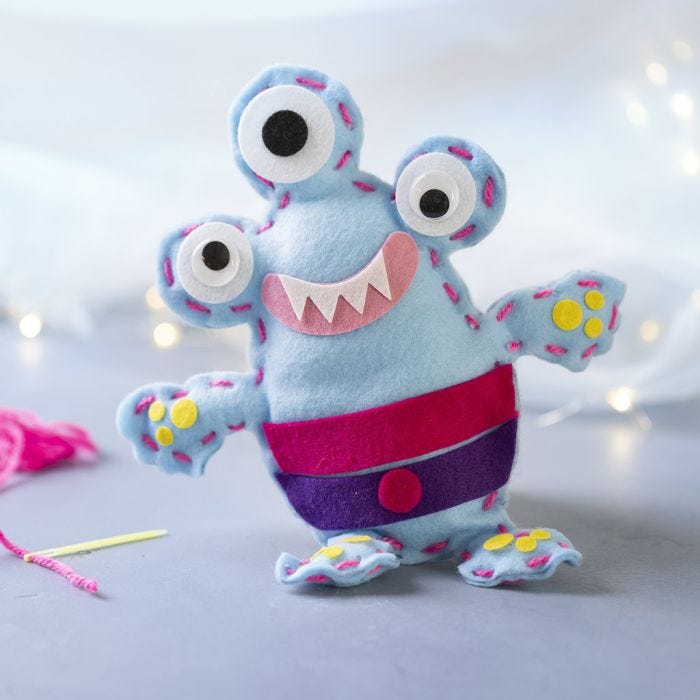 Monster i filt