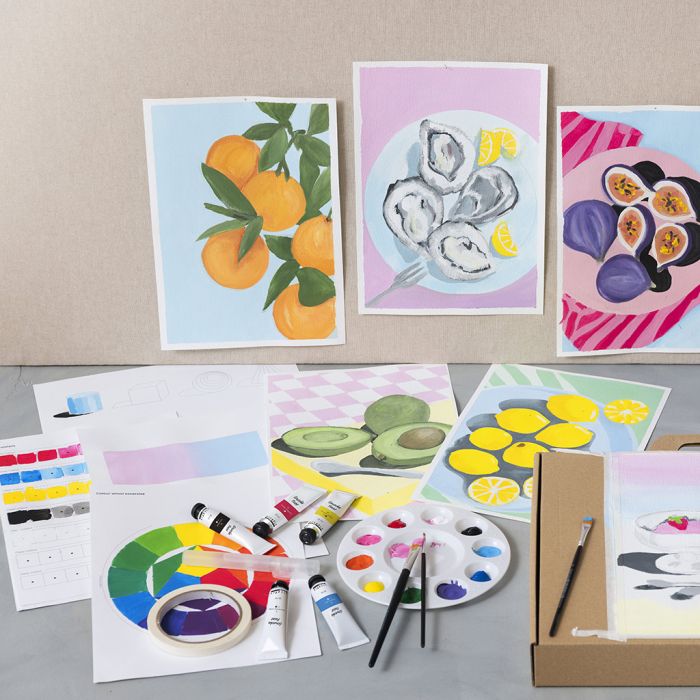 Starter Craft Kit: Learn how to paint with gouache