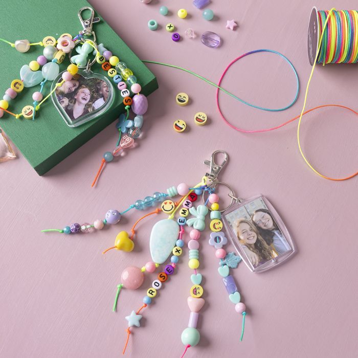 Picture and bead charm