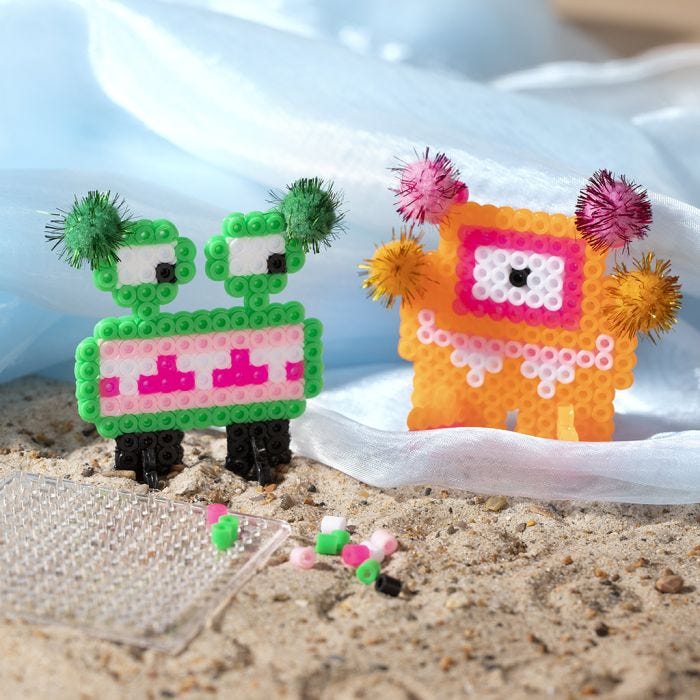 3D-monstre af rørperler
