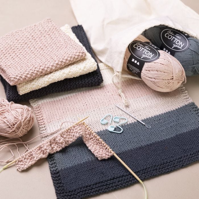 Start DIY Kit: Lær at strikke