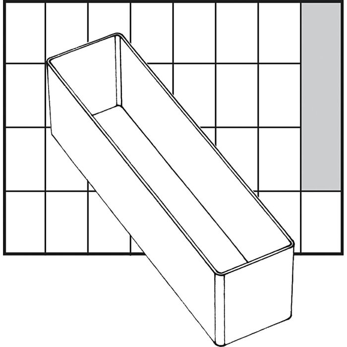 Insert Box, no. A9-3, H: 47 mm, size 163x39 mm, 1 pc