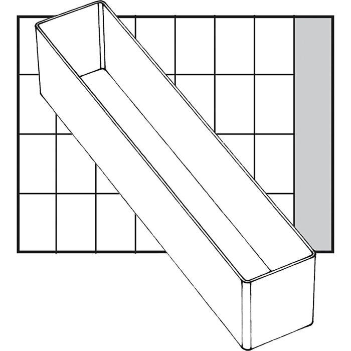 Insert Box, H: 47 mm, size 218x39 mm, 1 pc