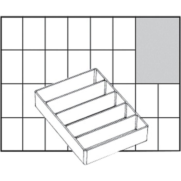 Insert Box, no. A75 Low, H: 24 mm, size 109x79 mm, 1 pc