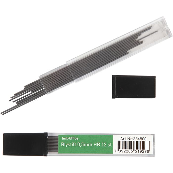 Lead Refills, thickness 0,5 mm, 24x12 pc/ 1 pack