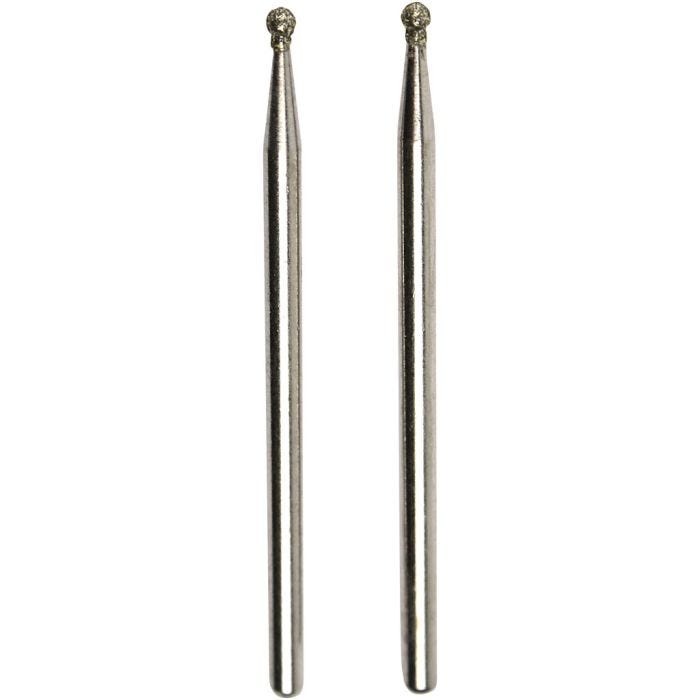 Diamond Grinding Bits, size 1,8 mm, 2 pc/ 1 pack