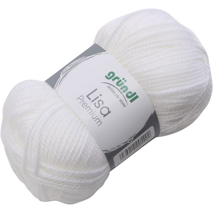 white, 50 g/ 1 ball