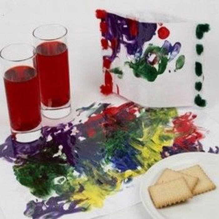 Unleash your Imagination with finger paints