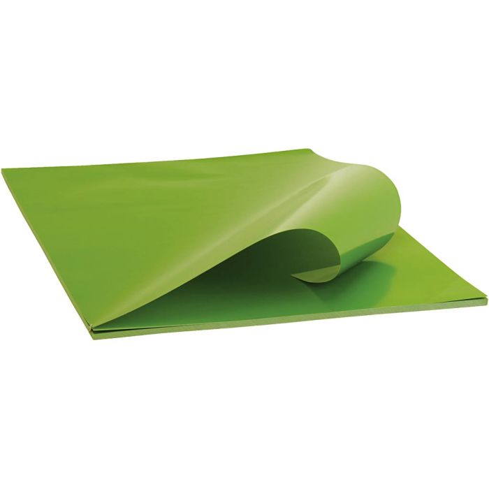 Glazed Paper, sheet 32x48 cm, 80 g, light green, 25 sheet/ 1 pack