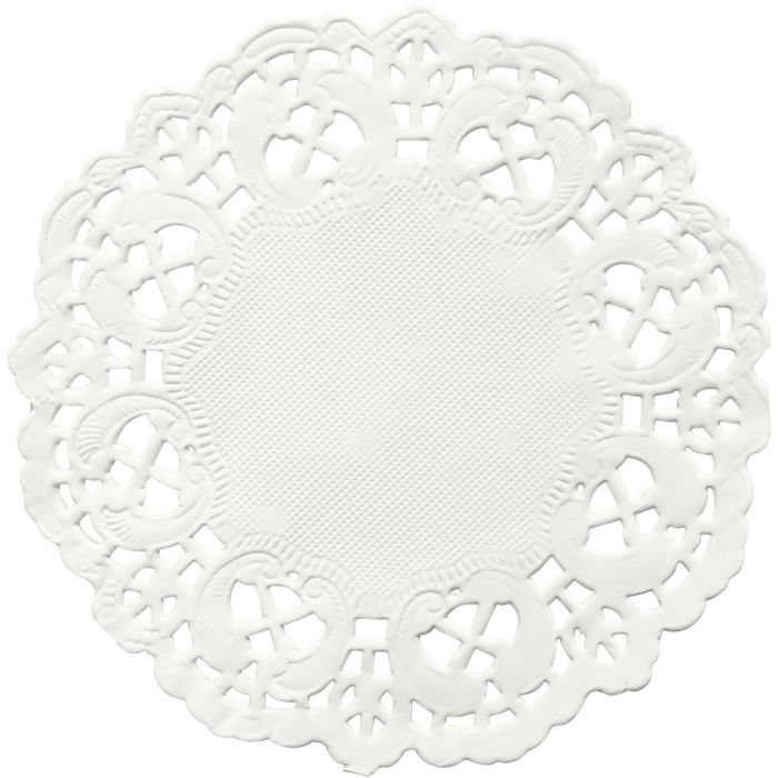Doilies, round, dia. 11 cm, 30 pc/ 1 pack