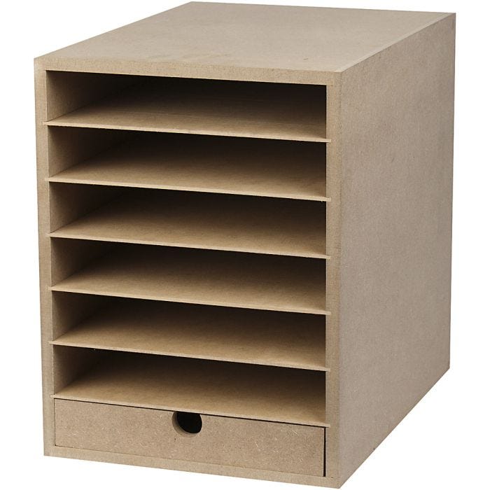 Paper Storage Unit, H: 31,5 cm, D. 32 cm, W: 24,3 cm, A4, 1 pc
