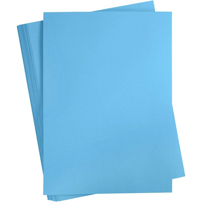 Card, A2, sheet 420x594 mm, 180 g, turquoise, 100 sheet/ 1 pack