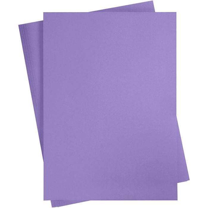Card, A2, sheet 420x594 mm, 180 g, purple, 10 sheet/ 1 pack