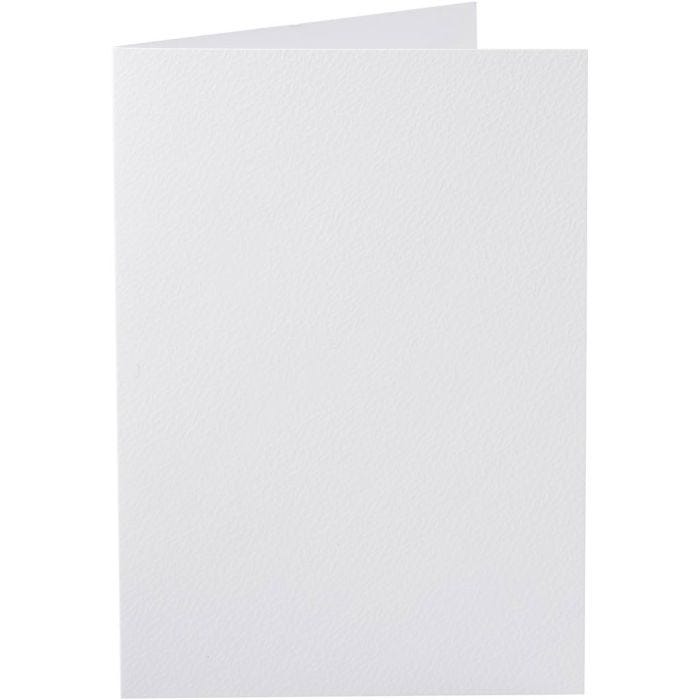 Cards, card size 10,5x15 cm, 220 g, white, 10pc/ 1 pack
