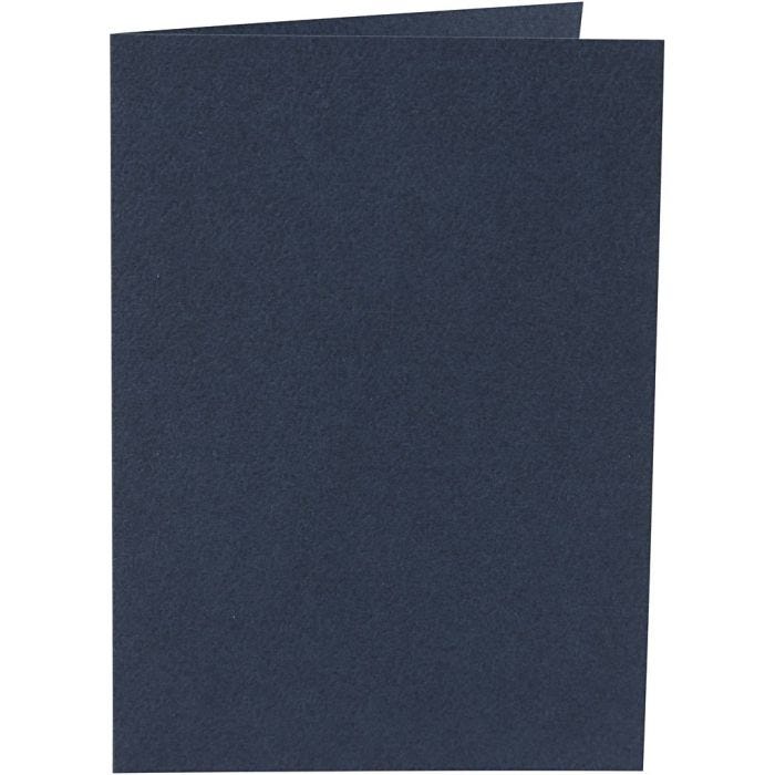 Cards, card size 10,5x15 cm, 220 g, blue, 10 pc/ 1 pack