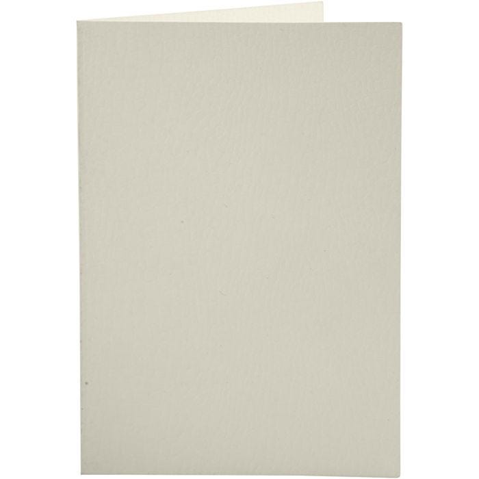 Cards, card size 10,5x15 cm, off-white, 10 pc/ 1 pack