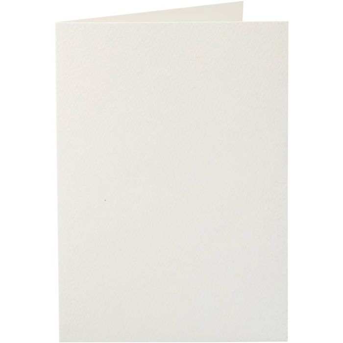Cards, card size 10,5x15 cm, 220 g, off-white, 10pc/ 1 pack