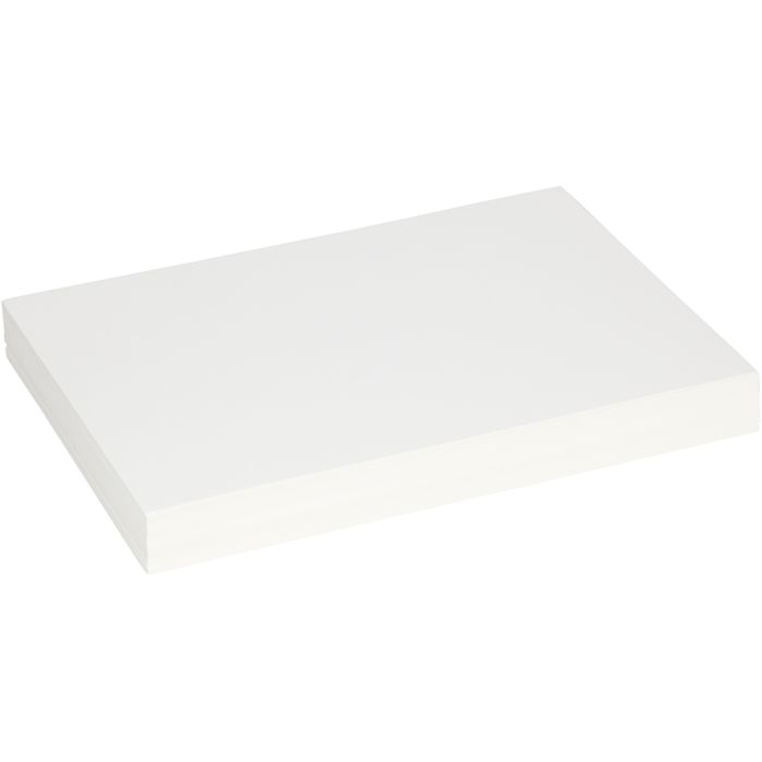 Construction Card, sheet 25,5x36 cm, thickness 0,4 mm, 250 g, white, 100 sheet/ 1 pack