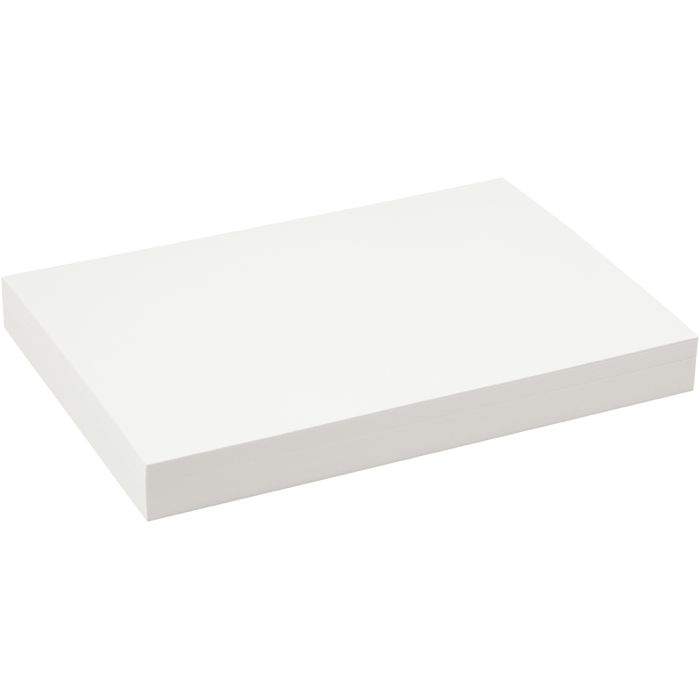 Watercolour Paper, A4, sheet 210x297 mm, 200 g, white, 100 sheet/ 1 pack