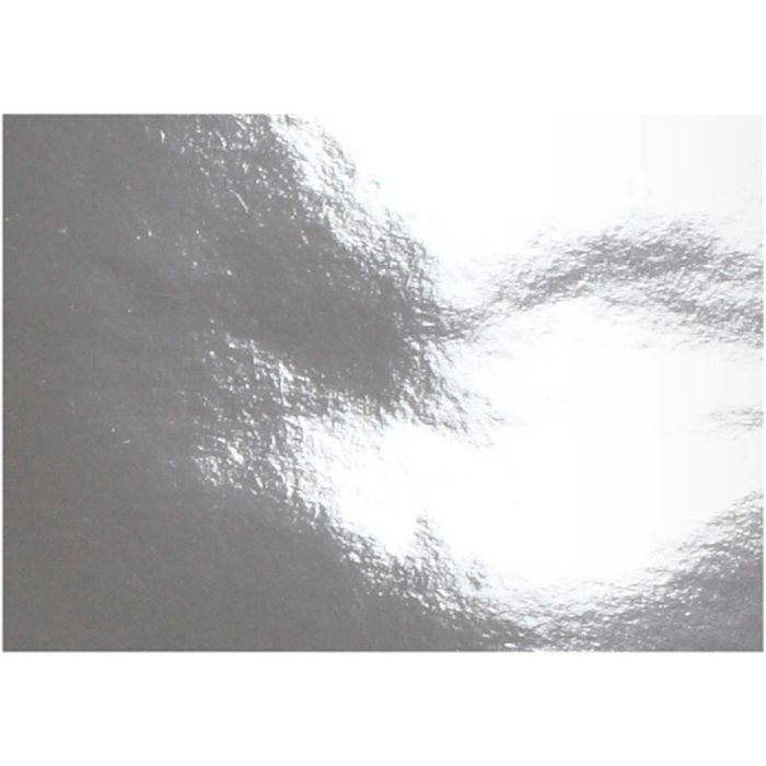 Metallic Paper, A4, sheet 210x297 mm, 120 g, silver, 10 sheet/ 1 pack