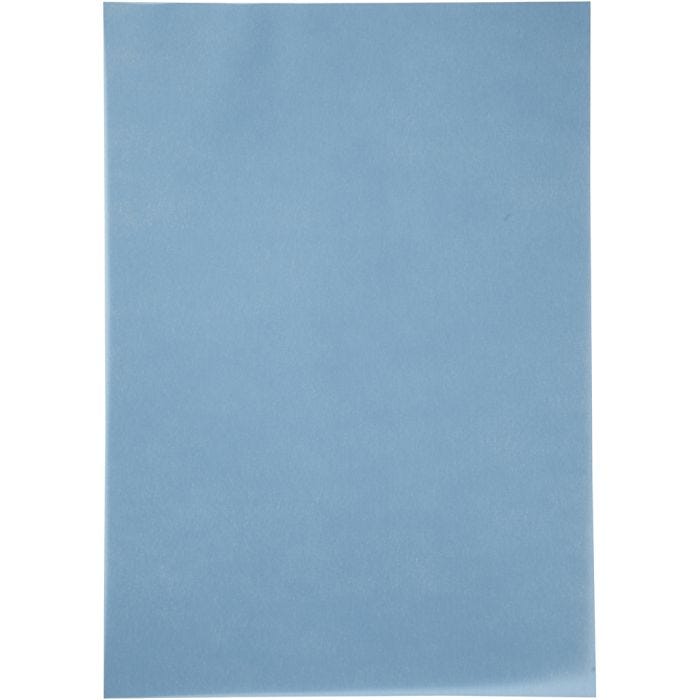 Vellum Paper, A4, sheet 210x297 mm, 100 g, blue, 10 sheet/ 1 pack
