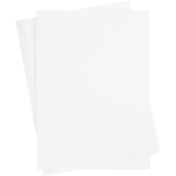 Card, sheet 460x640 mm, 210-220 g, white, 25 sheet/ 1 pack