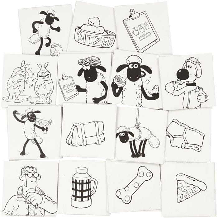 Memory game, 400 g, 15 set/ 1 pack
