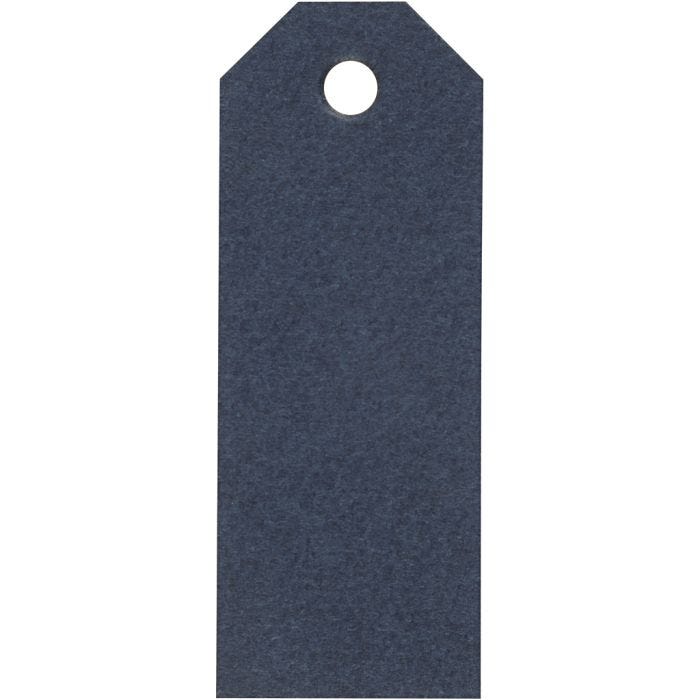 Manila Tags, size 3x8 cm, 220 g, blue, 20 pc/ 1 pack