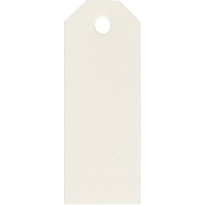 Manila Tags, size 3x8 cm, 220 g, off-white, 20 pc/ 1 pack