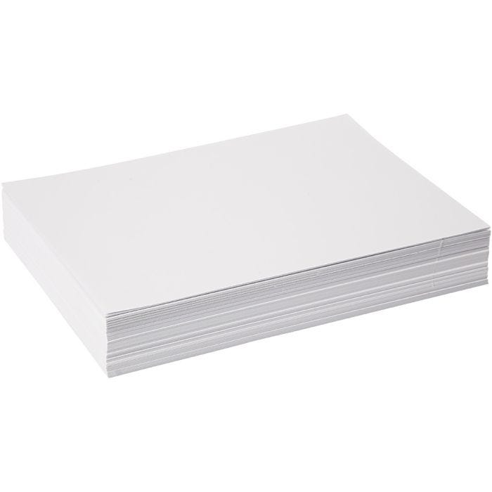Drawing Paper, A4, sheet 210x297 mm, 130 g, white, 250 sheet/ 1 pack