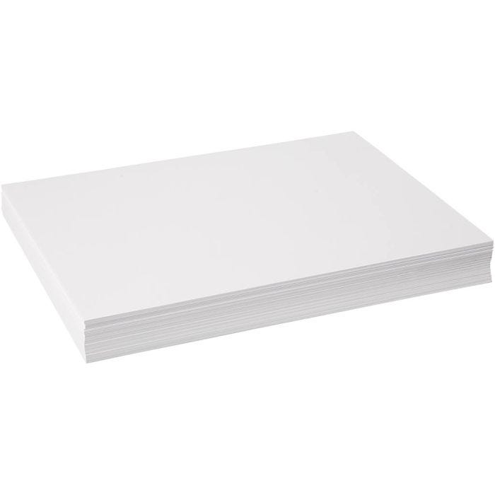Drawing Paper, sheet 60x84 cm, 120 g, white, 250 sheet/ 1 pack