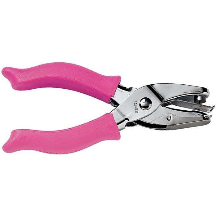Hand Punch, Heart, hole size 5 mm, 1 pc